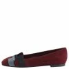 Hermes Tricolor Suede Nice Ballet Flats Size 36 For Women -Deals Hermes Store luxury women hermes new shoes p102714 001