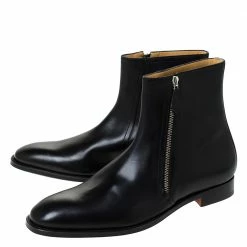 Hermes Black Leather Jerry Ankle Boots Size 43.5 For Men -Deals Hermes Store luxury women hermes new shoes p287170 001