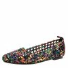 Hermes Hermès Multicolor Woven Silk Minorque Ballet Flats Size 39 For Women -Deals Hermes Store luxury women hermes new shoes p320749 008