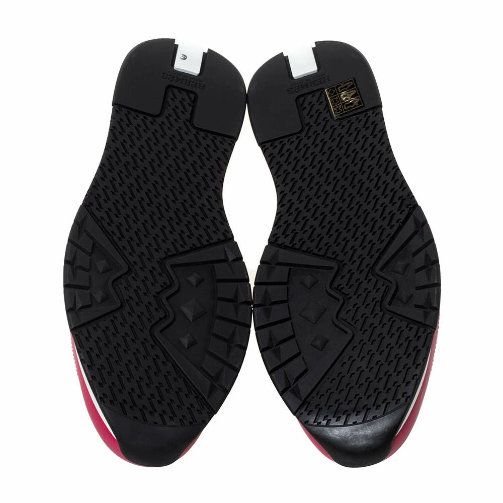 Hermes Hermès Multicolor Leather Trail Low Top Sneakers Size 38.5 For Women 8 Hermes Hermès Multicolor Leather Trail Low Top Sneakers Size 38.5 For Women - Image 6