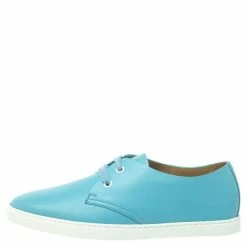 Hermes Blue Veau Leather One Sneakers Size 37.5 For Women -Deals Hermes Store luxury women hermes new shoes p376923 1610424356 006
