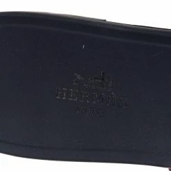 Hermes Black Rubber Chain Slide Sandals Size 39 For Women 16 Hermes Black Rubber Chain Slide Sandals Size 39 For Women -Deals Hermes Store luxury women hermes new shoes p434872 004