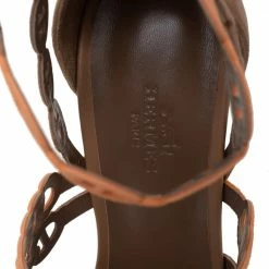 Hermes Multicolor Suede Chaîne D'Ancre Sandals Size 38.5 For Women -Deals Hermes Store luxury women hermes new shoes p443673 002