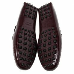 Hermes Burgundy Patent Leather Irving Slip On Loafers Size 40 For Women 15 Hermes Burgundy Patent Leather Irving Slip On Loafers Size 40 For Women -Deals Hermes Store luxury women hermes new shoes p521512 006