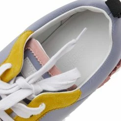 Hermes Multicolor Suede And Neoprene Lace Up Sneakers Size 39.5 For Women -Deals Hermes Store luxury women hermes new shoes p542676 007