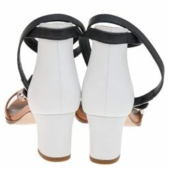 Hermes Tricolor Leather Manege Ankle Wrap Sandals Size 37.5 For Women -Deals Hermes Store luxury women hermes new shoes p566029 005