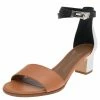 Hermes Tricolor Leather Manege Ankle Wrap Sandals Size 37.5 For Women -Deals Hermes Store luxury women hermes new shoes p566029 006