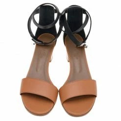 Hermes Tricolor Leather Manege Ankle Wrap Sandals Size 37.5 For Women -Deals Hermes Store luxury women hermes new shoes p566029 1641185015 009