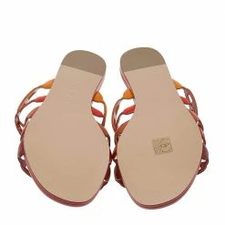 Hermes Multicolor Leather Thalassa Flats Size 38 For Women -Deals Hermes Store luxury women hermes new shoes p578335 008