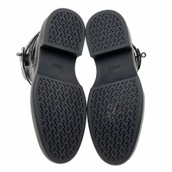 Hermes Black Leather Veo Ankle Boots Size 40 For Women -Deals Hermes Store luxury women hermes new shoes p603156 009