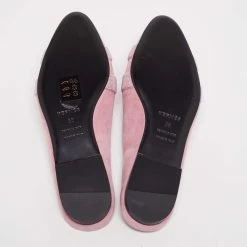 Hermes Pink Glitter And Suede Roxane Mule Flats Size 36 For Women 15 Hermes Pink Glitter And Suede Roxane Mule Flats Size 36 For Women -Deals Hermes Store luxury women hermes new shoes p639869 003