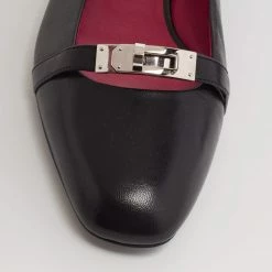 Hermes Black Leather Bilbao Ballet Flats Size 40 For Women 17 Hermes Black Leather Bilbao Ballet Flats Size 40 For Women -Deals Hermes Store luxury women hermes new shoes p639919 001