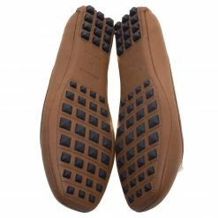 Hermes Brown Leather Liberty Ballet Flats Size 39 For Women -Deals Hermes Store luxury women hermes new shoes p95377 006