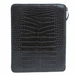 Hermes Grey Crocodile Leather Zip Around Agenda For Women -Deals Hermes Store luxury women hermes new travel p42883 004