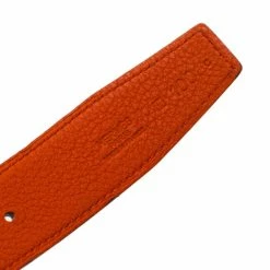 Hermes Black Leather H Logo Constance Reversible Belt 100CM For Women -Deals Hermes Store luxury women hermes used accessories p10999 005