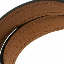 Hermes Rivale Double Tour Bottle Green Leather Rose Gold Plated Bracelet For Women 14 Hermes Rivale Double Tour Bottle Green Leather Rose Gold Plated Bracelet For Women -Deals Hermes Store luxury women hermes used accessories p117159 006