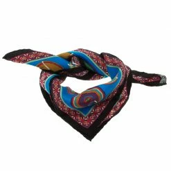 Hermes Multicolor Printed Silk Belles Du Mexique Square Scarf For Women