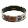 Hermes Printed Enamel Bangle For Women