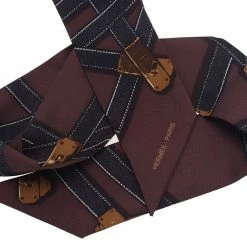Hermes Brown Kelly Neck Scarf For Women -Deals Hermes Store luxury women hermes used accessories p127 003