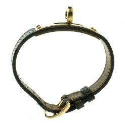 Hermes Green Lizard Skin Gold Plated Kelly Wristwatch Bracelet For Women -Deals Hermes Store luxury women hermes used accessories p133597 0004