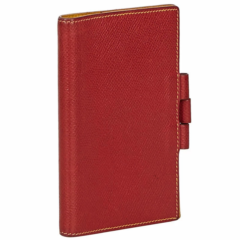 Hermes Two-Tone Courchevel Leather Agenda Cover For Women 5 Hermes Two-Tone Courchevel Leather Agenda Cover For Women - Image 3