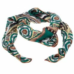 Hermes Multicolor The Savana Dance Print Cashmere And Silk Shawl For Women