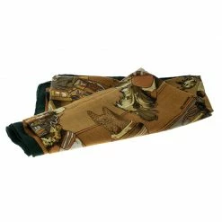 Hermes Mustard And Green Cashmere And Silk Printed Kachinas Scarf For Women -Deals Hermes Store luxury women hermes used accessories p141931 004