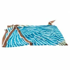 Hermes La Mediterranee Printed Silk Jersey Triangle Scarf For Women -Deals Hermes Store luxury women hermes used accessories p144110 0004