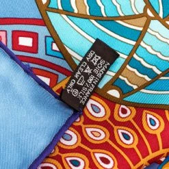 Hermes Blue Reves D'Escargots Printed Silk Square Scarf For Women 11 Hermes Blue Reves D'Escargots Printed Silk Square Scarf For Women -Deals Hermes Store luxury women hermes used accessories p144227 005