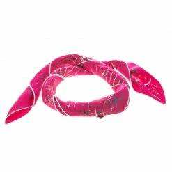 Hermes Pink Magic Kelly Printed Silk Square Scarf For Women -Deals Hermes Store luxury women hermes used accessories p144228 0003