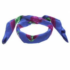 Hermes Blue Etriers Printed Silk Square Scarf For Women -Deals Hermes Store luxury women hermes used accessories p144235 003
