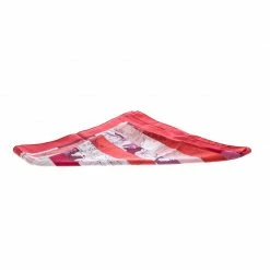 Hermes Red Le Monde Est Vaste Printed Silk Square Scarf For Women -Deals Hermes Store luxury women hermes used accessories p144259 0004