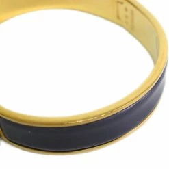 Hermes Clic Clac H Purple Enameled Gold-Plated Bracelet PM For Women -Deals Hermes Store luxury women hermes used accessories p14742 005