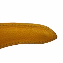 Hermes Yellow Couchevel Leather Bangle S For Women -Deals Hermes Store luxury women hermes used accessories p14754 003