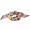 Hermes Multicolor Buckle Printed Silk Twilly Scarf For Women