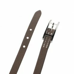 Hermes Hapi 3 Etoupe Leather Palladium Plated Wrap Bracelet S For Women -Deals Hermes Store luxury women hermes used accessories p147608 0003