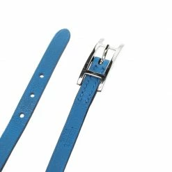 Hermes Hapi 3 Blue Brighton Leather Palladium Plated Wrap Bracelet M For Women -Deals Hermes Store luxury women hermes used accessories p147616 0003