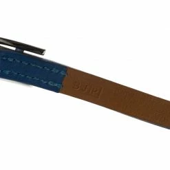 Hermes Hapi 3 Blue Leather Palladium Plated Wrap Bracelet S For Women -Deals Hermes Store luxury women hermes used accessories p147621 0005