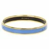 Hermes Printed Blue Enamel Gold-Plated Bracelet 19CM For Women -Deals Hermes Store luxury women hermes used accessories p14795 001