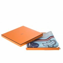 Hermes Multicolor Printed Silk Bovclerie Moderne Square Scarf For Women -Deals Hermes Store luxury women hermes used accessories p151652 0006