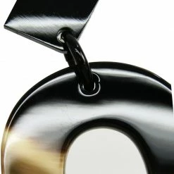 Hermes Isthme Two Tone Lacquer Buffalo Horn Drop Earrings For Women 11 Hermes Isthme Two Tone Lacquer Buffalo Horn Drop Earrings For Women -Deals Hermes Store luxury women hermes used accessories p160882 003