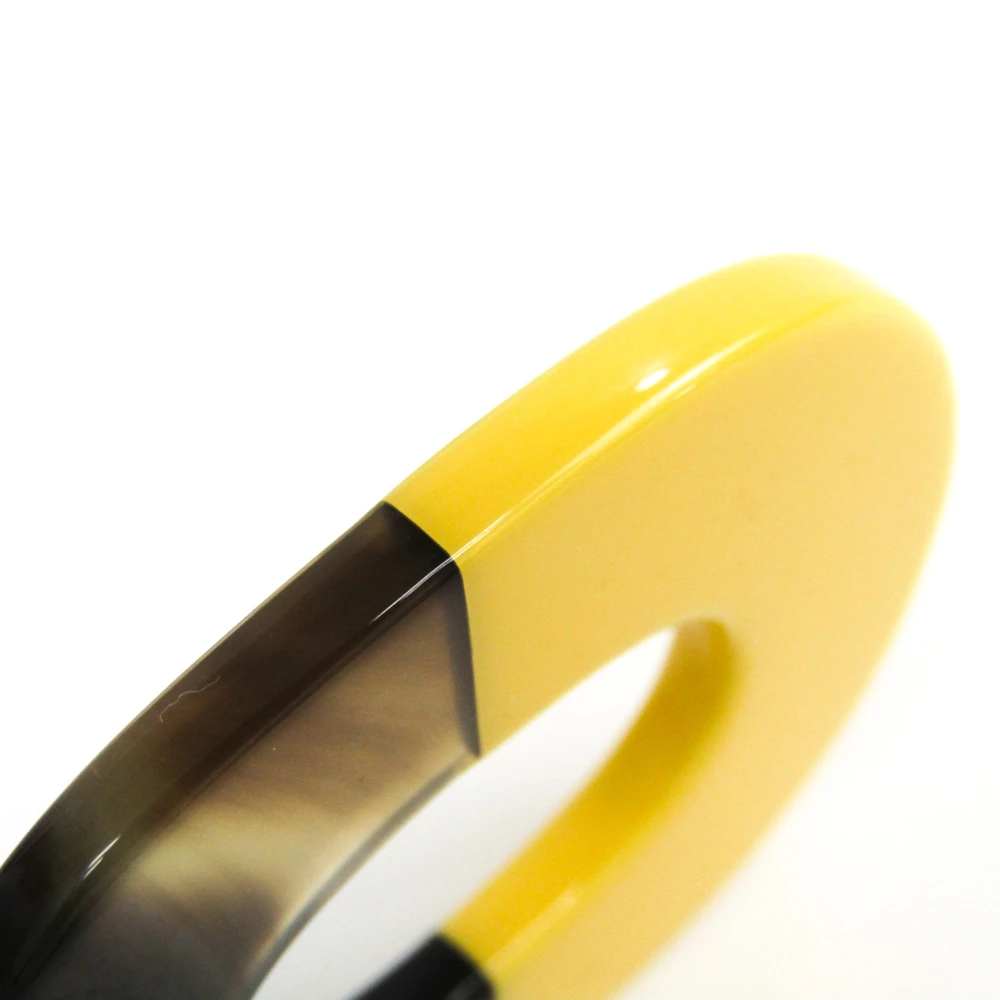 Hermes Isthme Two Tone Lacquer Buffalo Horn Drop Earrings For Women 6 Hermes Isthme Two Tone Lacquer Buffalo Horn Drop Earrings For Women - Image 4