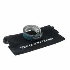 Hermes Sky Blue/White Leather Reversible Silver Brushed Finished H Buckle Belt 95cm For Women 13 Hermes Sky Blue/White Leather Reversible Silver Brushed Finished H Buckle Belt 95cm For Women -Deals Hermes Store luxury women hermes used accessories p169309 006