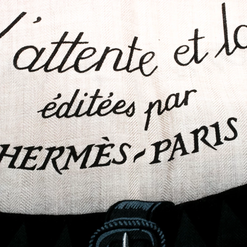 Hermes Multicolor Couvertures Et Tenues De Jour Printed Cashmere And Silk Scarf For Women 7 Hermes Multicolor Couvertures Et Tenues De Jour Printed Cashmere And Silk Scarf For Women - Image 5