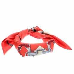 Hermes Multicolor L'Instructions Du Roy Printed Silk Square Scarf For Women