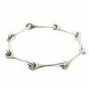 Hermes Elongated Link Silver Bracelet For Women -Deals Hermes Store luxury women hermes used accessories p177316 004