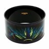 Hermes Multicolor Feather Printed Enamel Extra Wide Bangle Bracelet For Women