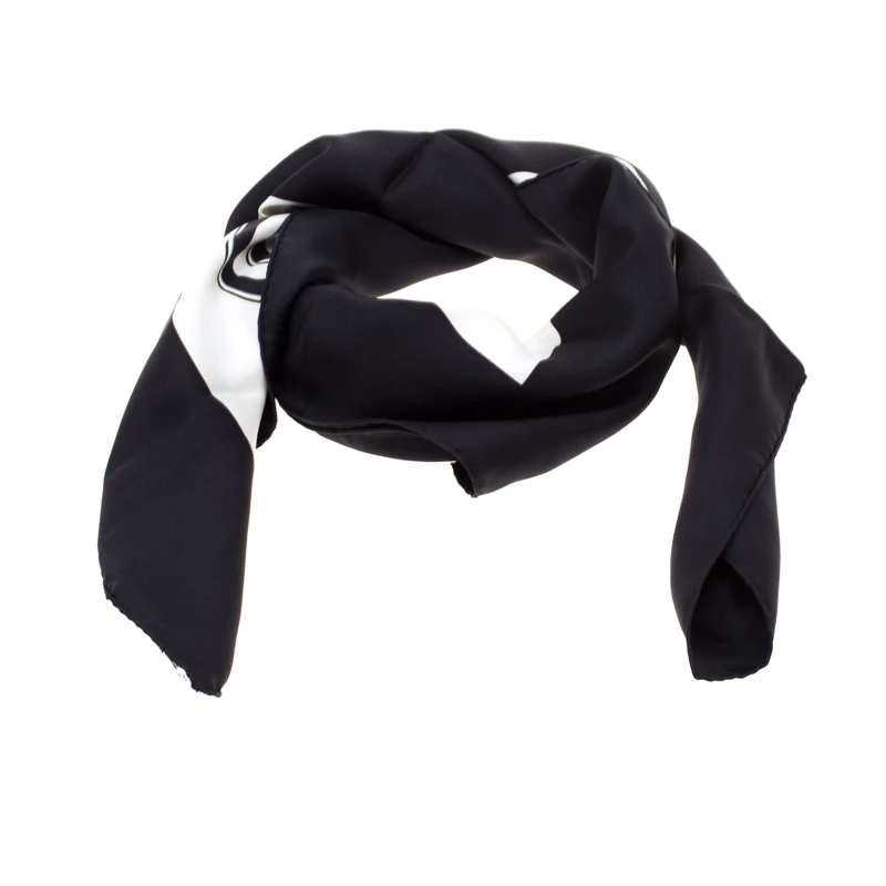 Hermes Navy Blue And White Brides De Gala Printed Silk Square Scarf For Women 3 Hermes Navy Blue And White Brides De Gala Printed Silk Square Scarf For Women