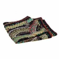 Hermes Multicolor Jewel Print Parures Des Maharajas Cashmere And Silk Shawl For Women -Deals Hermes Store luxury women hermes used accessories p184807 001