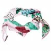 Hermes Pink Printed Silk La Maison Des Oiseaux Parleurs Square Scarf For Women -Deals Hermes Store luxury women hermes used accessories p193827 004